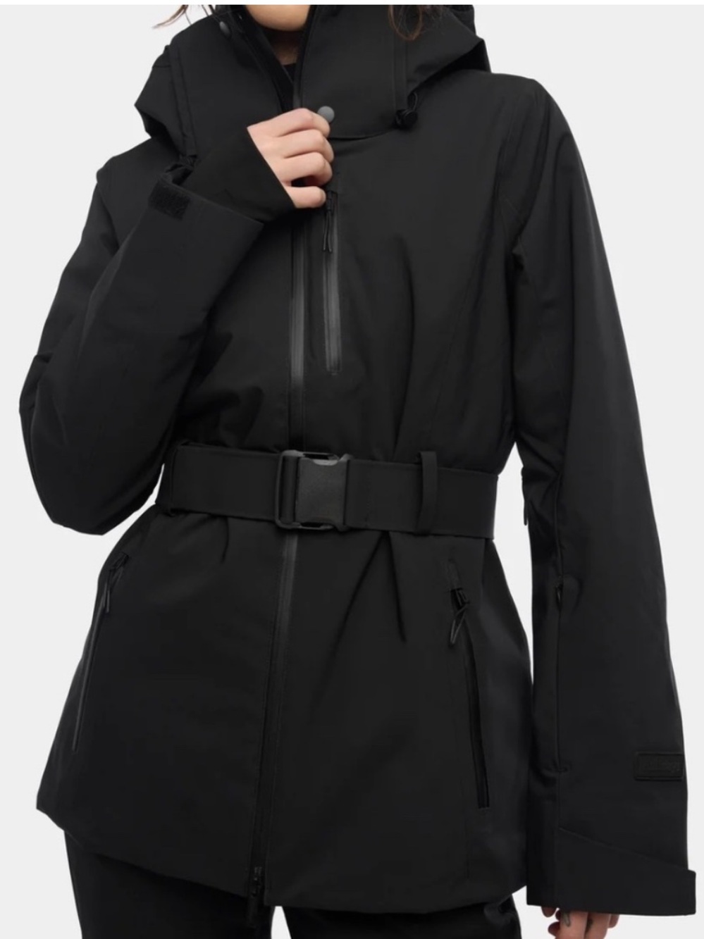 Like NEW Halfdays Aston Ski Jacket in Black - M